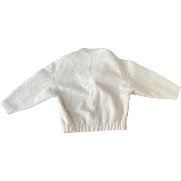 Zara Oversized Bomber NWOT in Cream XS/S - Picture 9 of 10